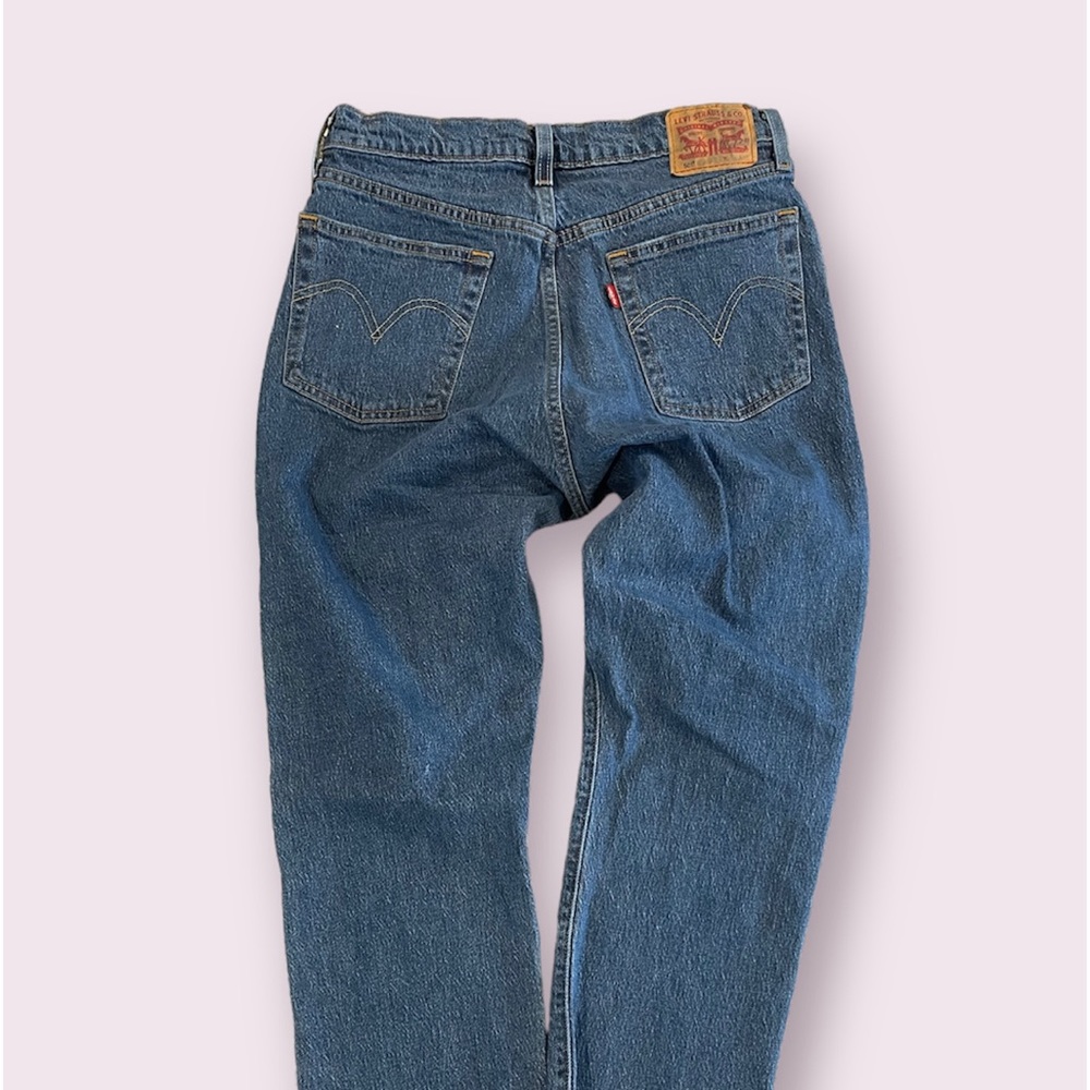 Levi’s button fly jeans, W 30 L 26 frayed hem